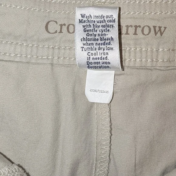 Croft & Barrow Cream Skort with Colorful Embroidery - Picture 6 of 7